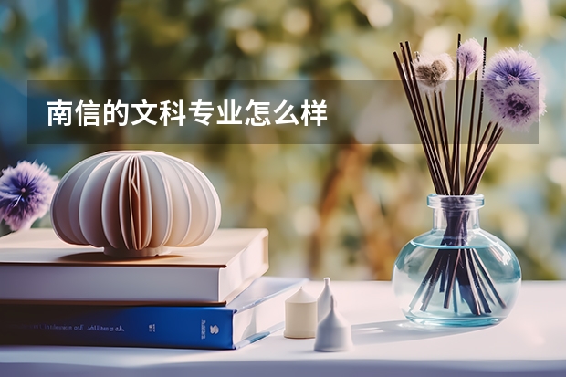 南信的文科专业怎么样