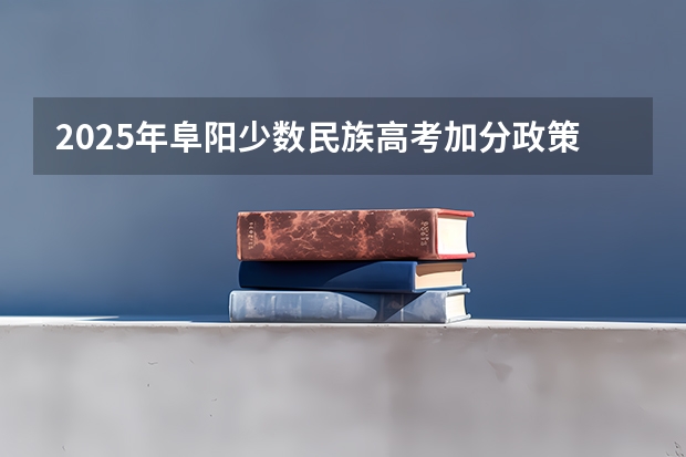 2025年阜阳少数民族高考加分政策解读