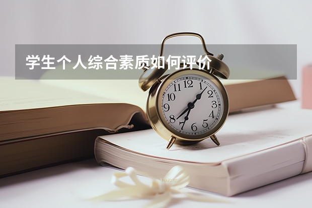学生个人综合素质如何评价