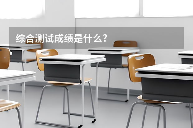 综合测试成绩是什么?