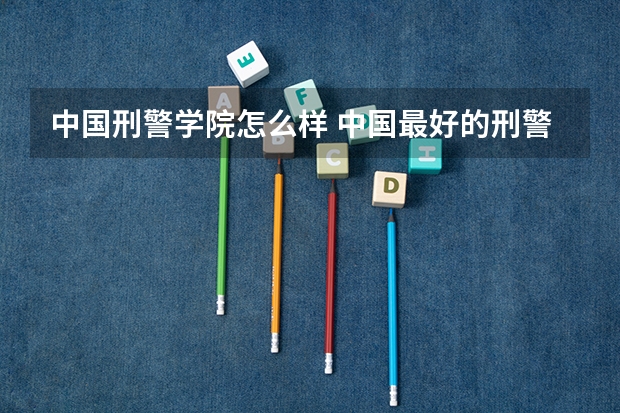 中国刑警学院怎么样 中国最好的刑警大学