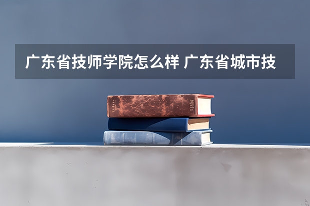 广东省技师学院怎么样 广东省城市技师学院好吗